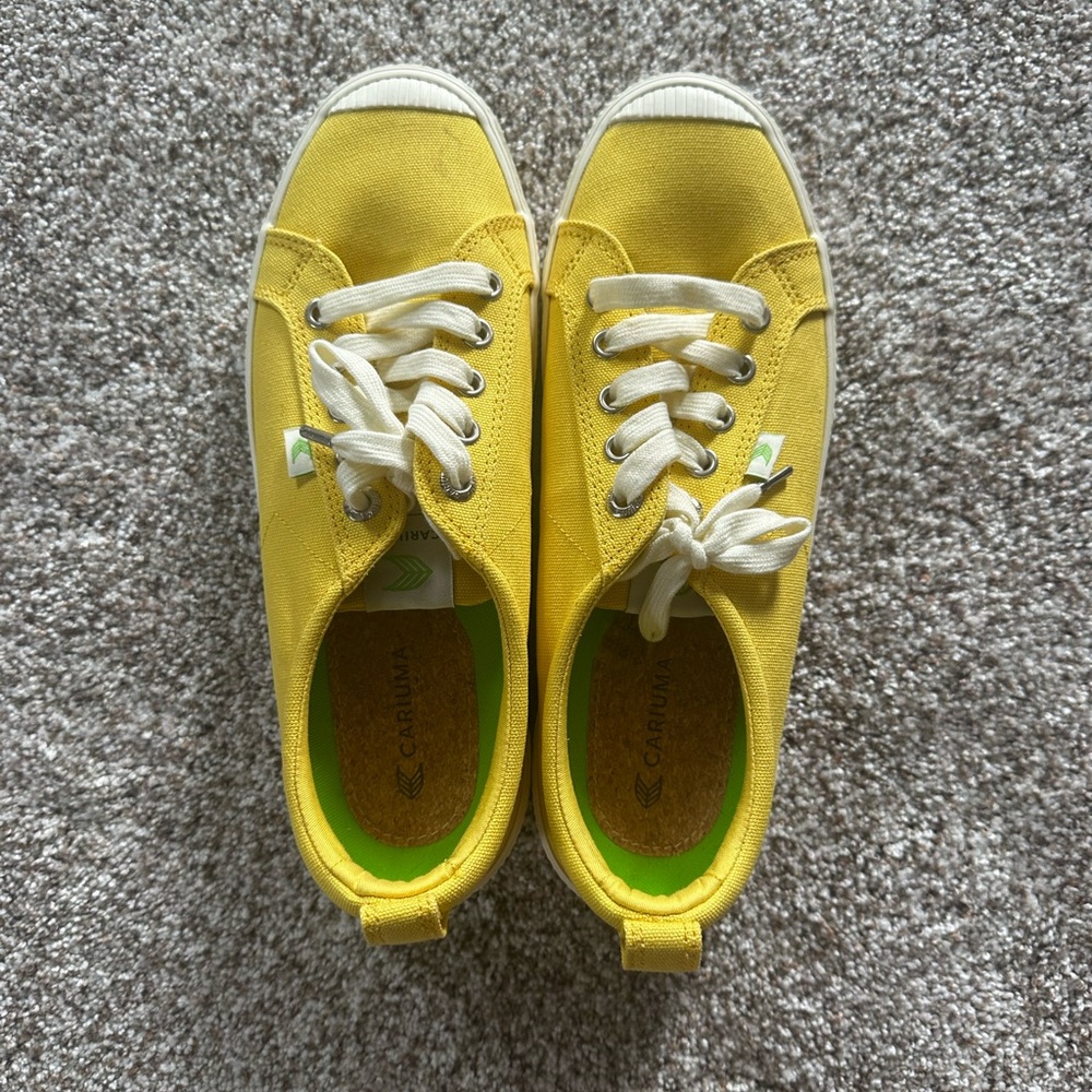 Cariuma Bright Yellow Sneakers
